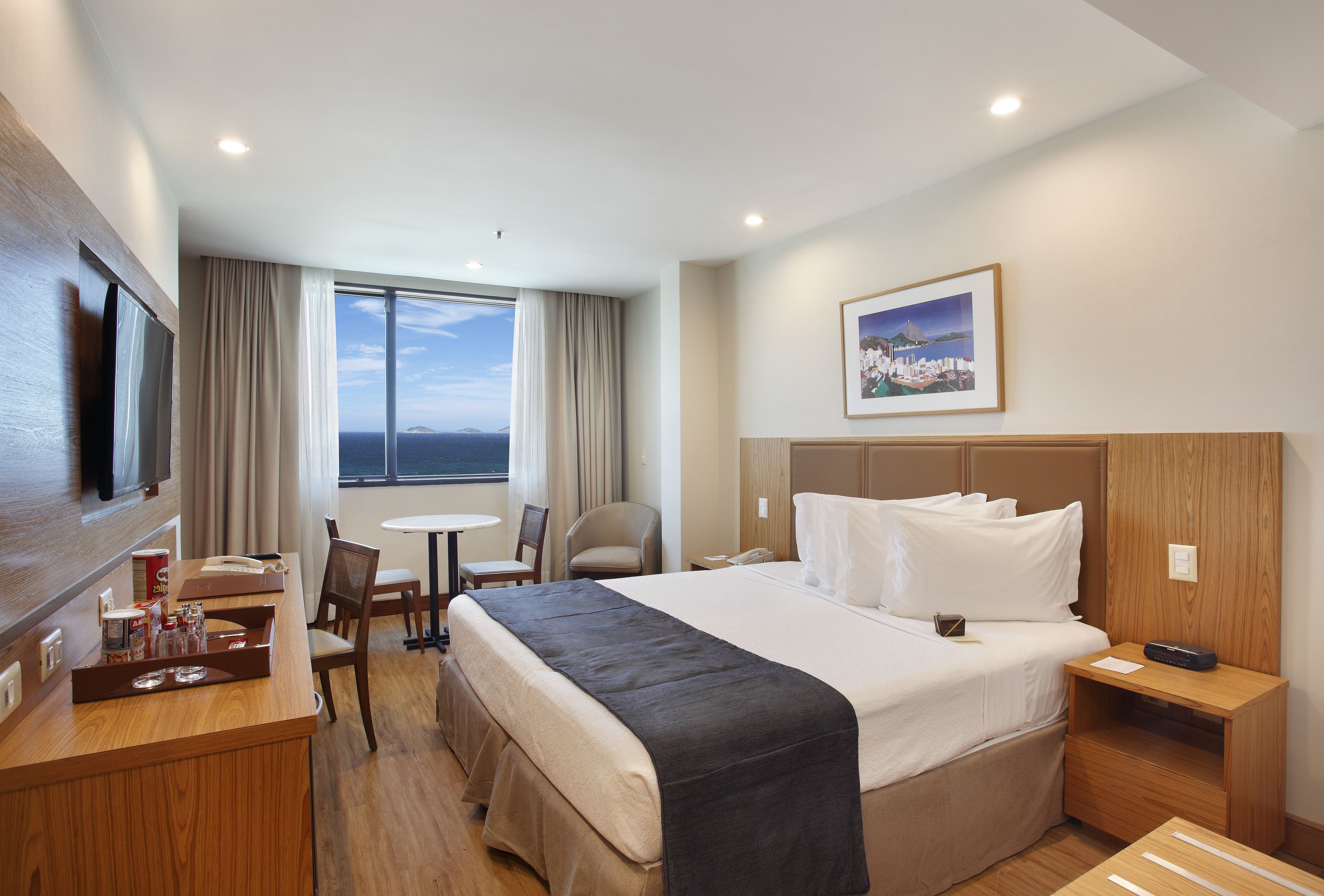 superior executivo com cama casal | minibar, in-room safe, blackout curtains, soundproofing