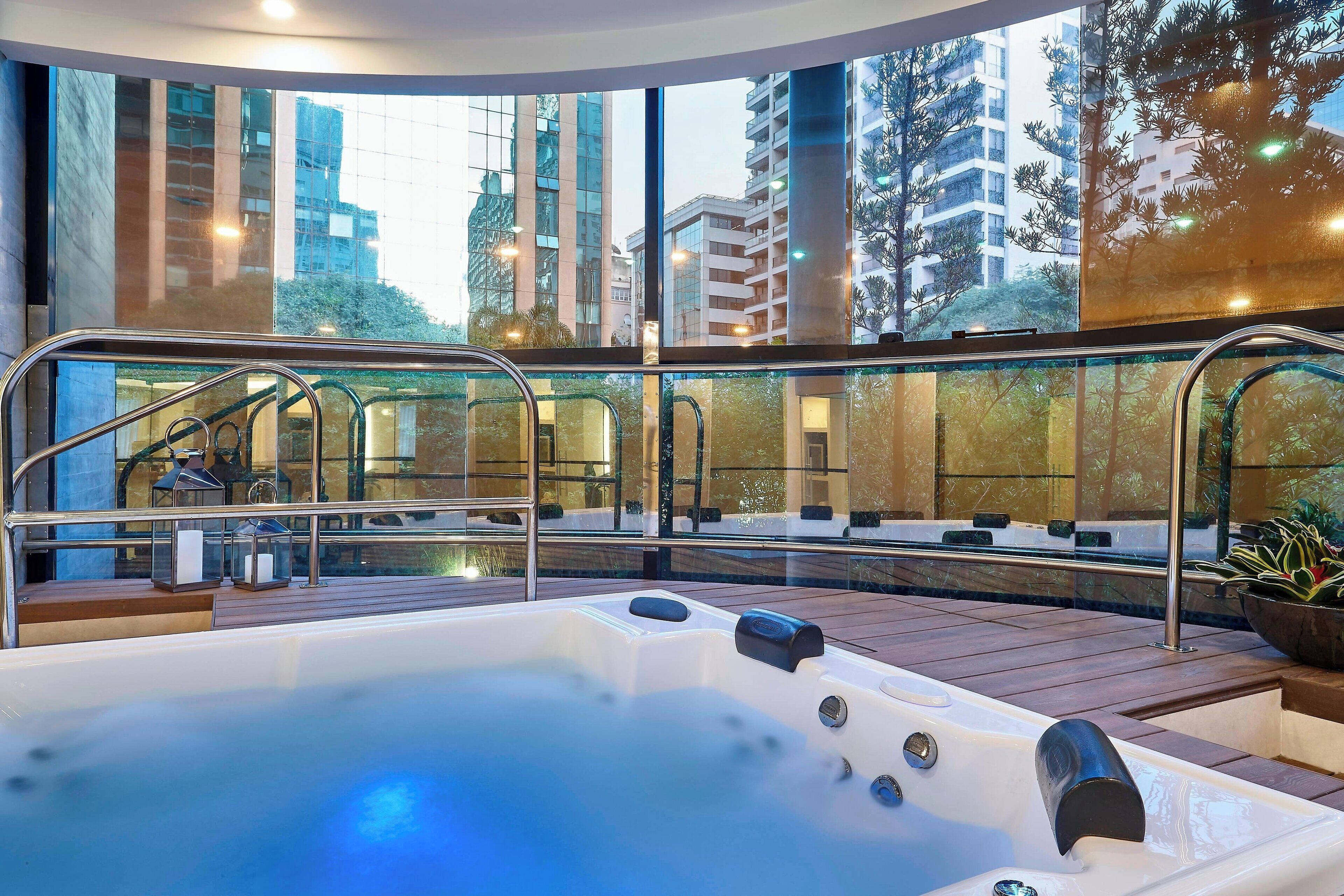 双人护理室、桑拿、热水浴缸、湿蒸房、身体护理、芳香疗法