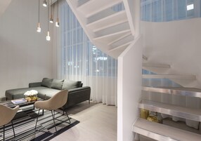 Penthouse | Minibar, Zimmersafe, Schreibtisch, schallisolierte Zimmer