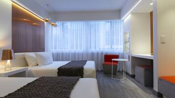 Tomannsrom – superior | Minibar, safe på rommet, skrivebord og lydisolert