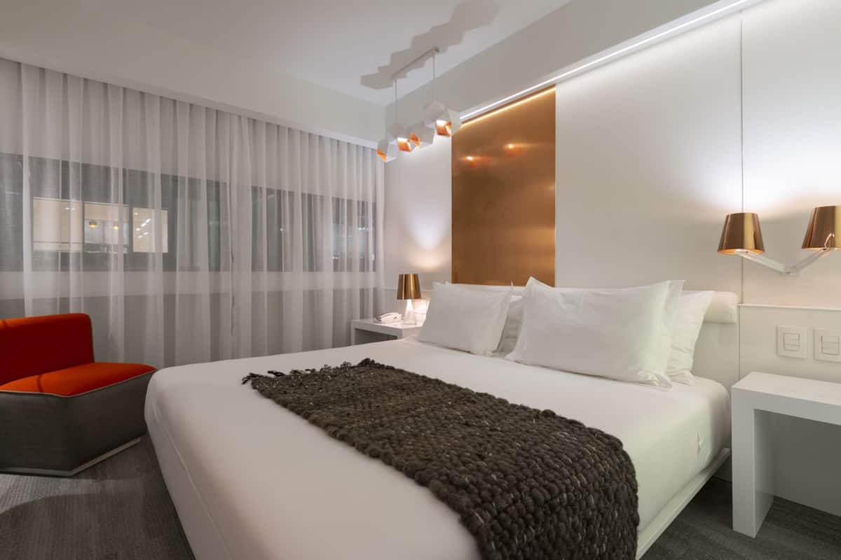 Doppia Standard, 1 letto king | 1 camera, minibar, una cassaforte in camera, una scrivania