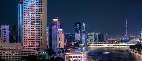 Front of property – evening/night