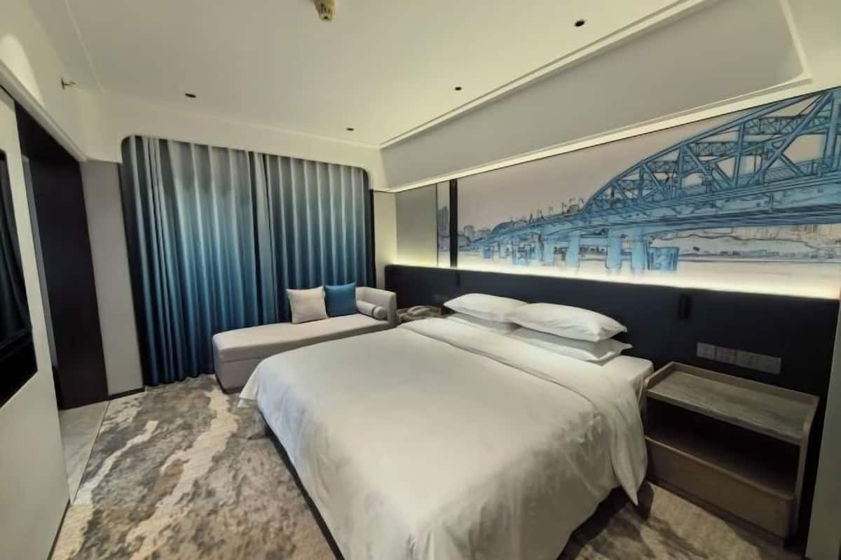 1 Schlafzimmer, Zimmersafe, Schreibtisch, Verdunkelungsvorhänge