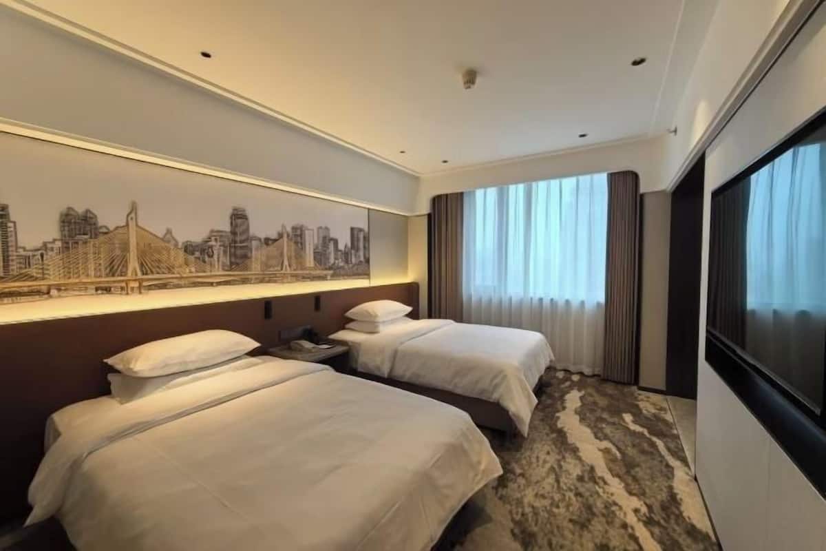 1 Schlafzimmer, Zimmersafe, Schreibtisch, Verdunkelungsvorhänge