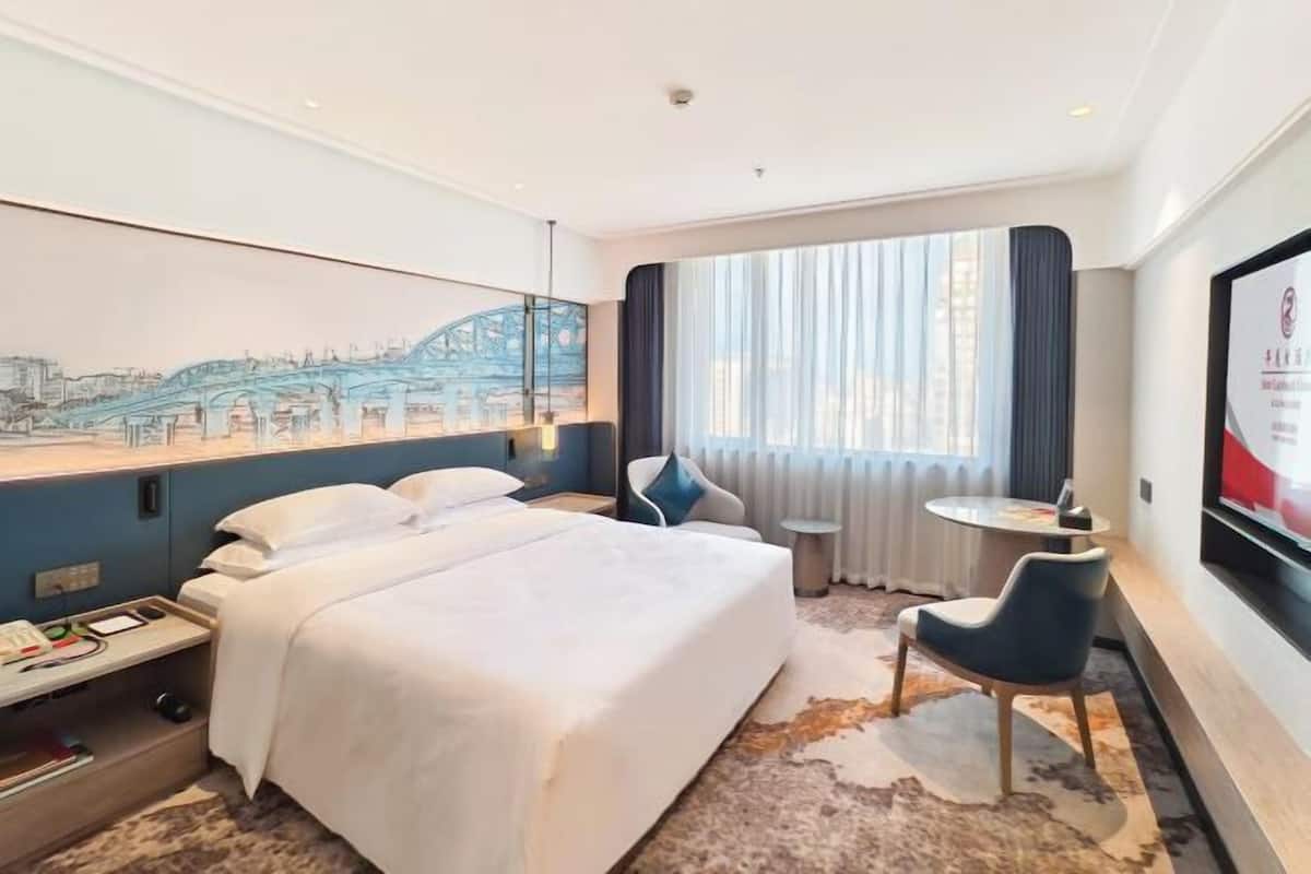 1 Schlafzimmer, Zimmersafe, Schreibtisch, Verdunkelungsvorhänge