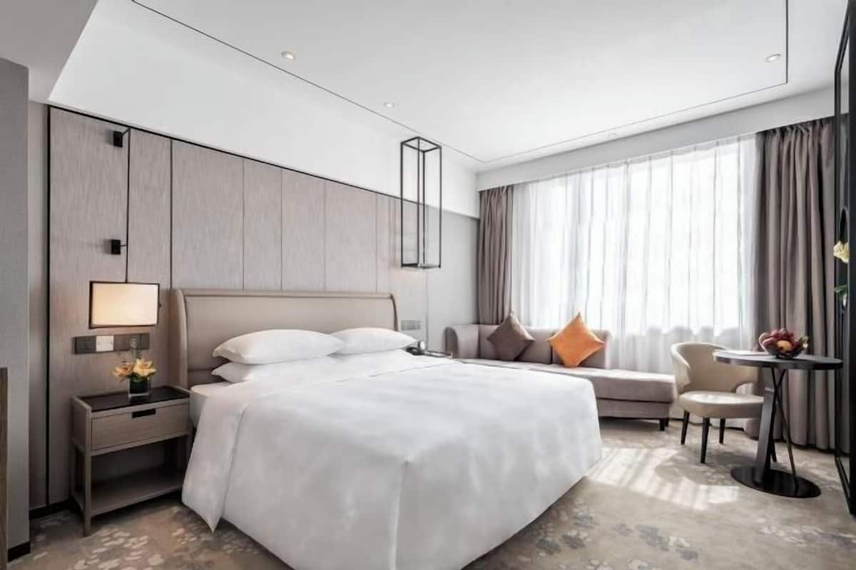 1 Schlafzimmer, Zimmersafe, Schreibtisch, Verdunkelungsvorhänge