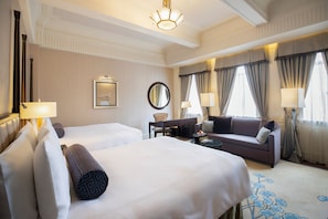 Deluxe Room, 2 Queen Beds, Non Smoking | City view - Fairmont Peace Hotel on the Bund (Shanghai)