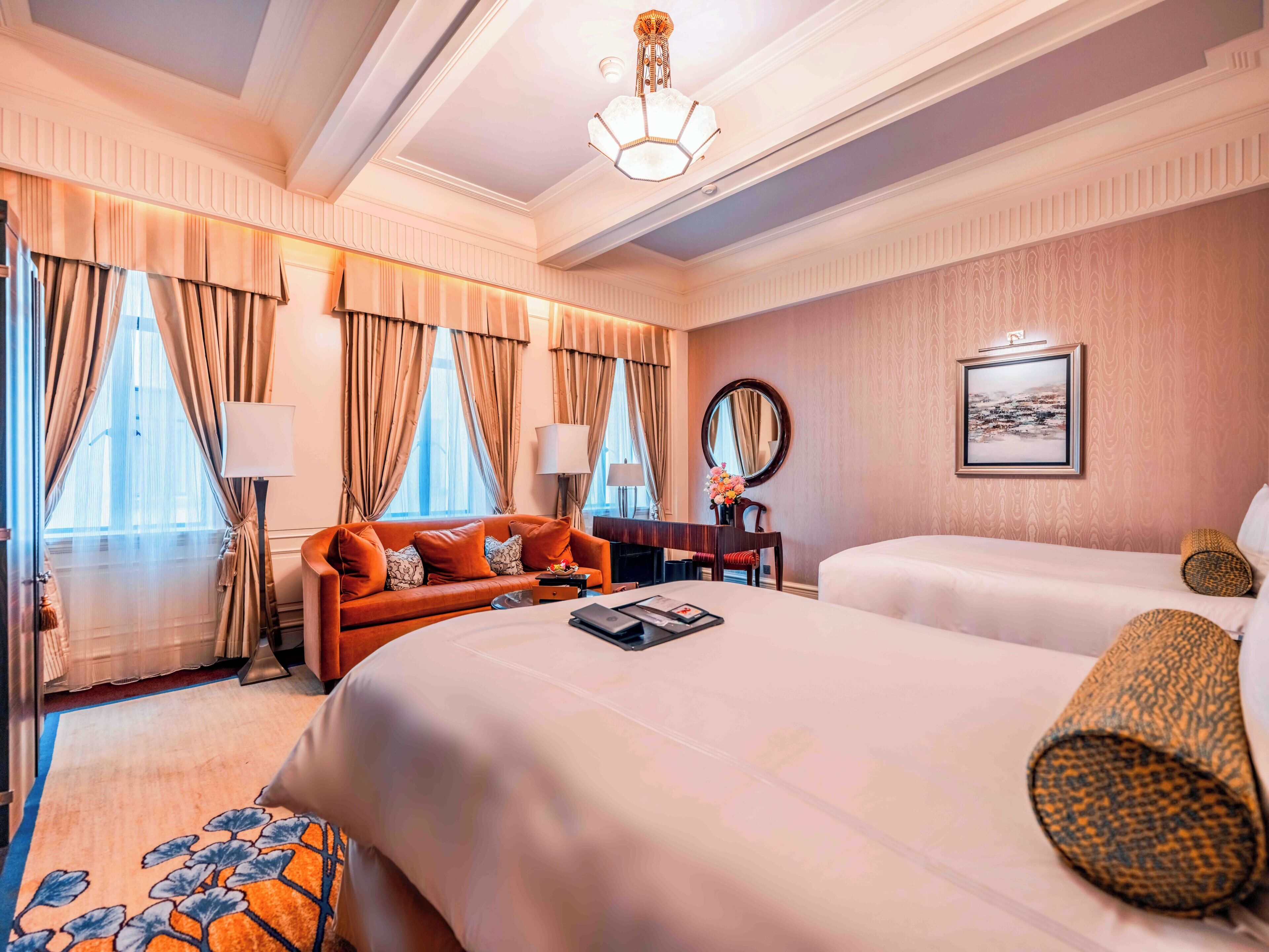 Fairmont Room, Chambre avec lits jumeaux, 2 lits une place, non-fumeurs | Draps en coton égyptien, literie de qualité supérieure