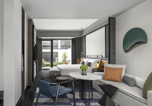 Chambre Prestige, 1 très grand lit (Outdoor Living Area) | Vue de la chambre