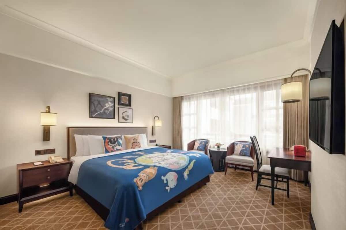 2 slaapkamers, donzen dekbedden, een minibar, een kluis op de kamer