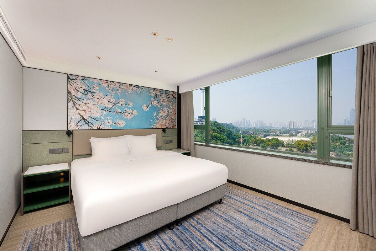 Phòng Suite, 1 giường cỡ king và sofa giường | Chăn bông, minibar với thức ăn, đồ uống miễn phí, két bảo mật tại phòng 