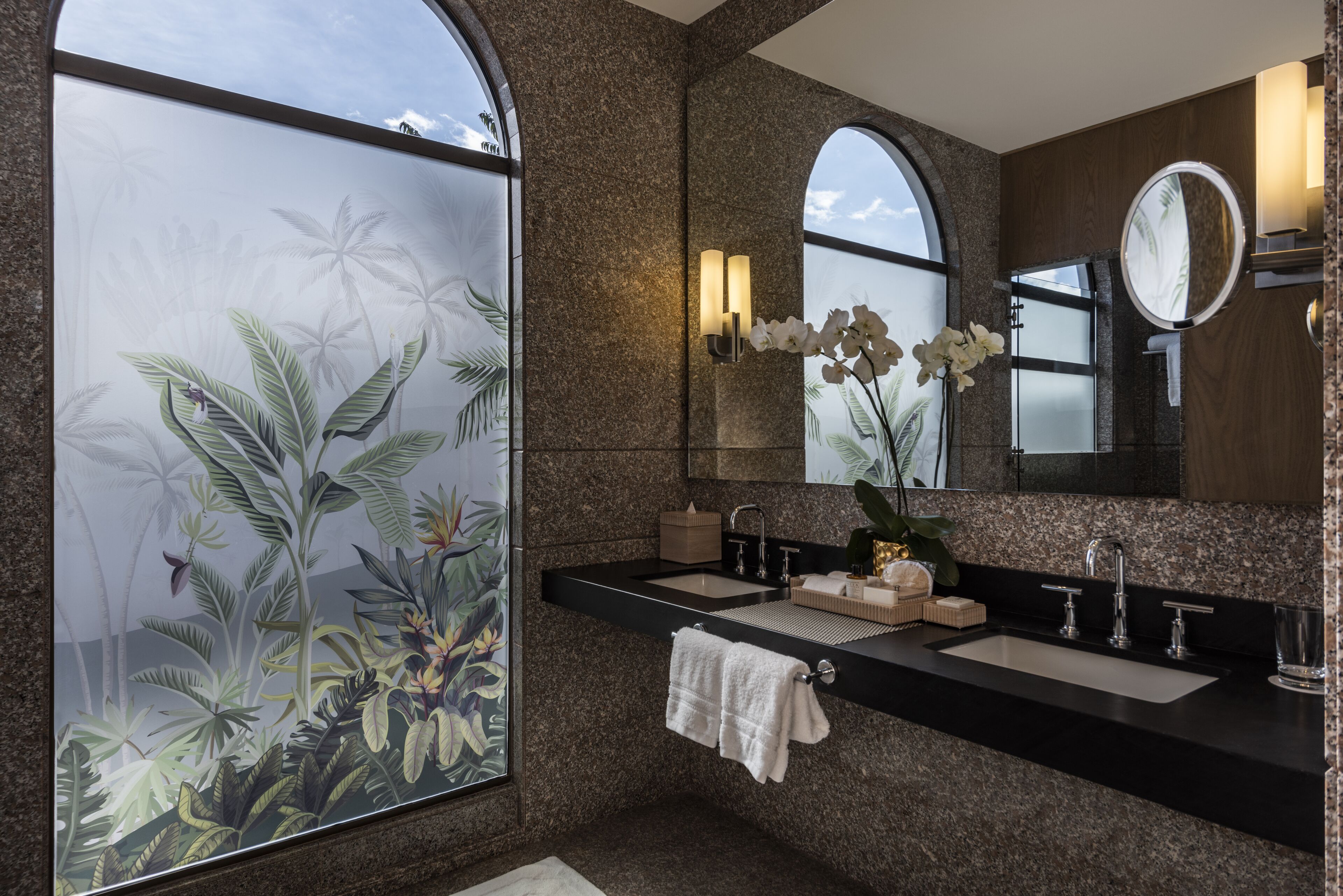 penthouse, 1 bedroom, non smoking | bathroom | shower, designer toiletries, hair dryer, bathrobes