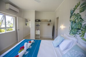 Two Bedroom Apartment | Premium bedding, pillowtop beds, in-room safe, desk - Manuia Beach Resort (Rarotonga)
