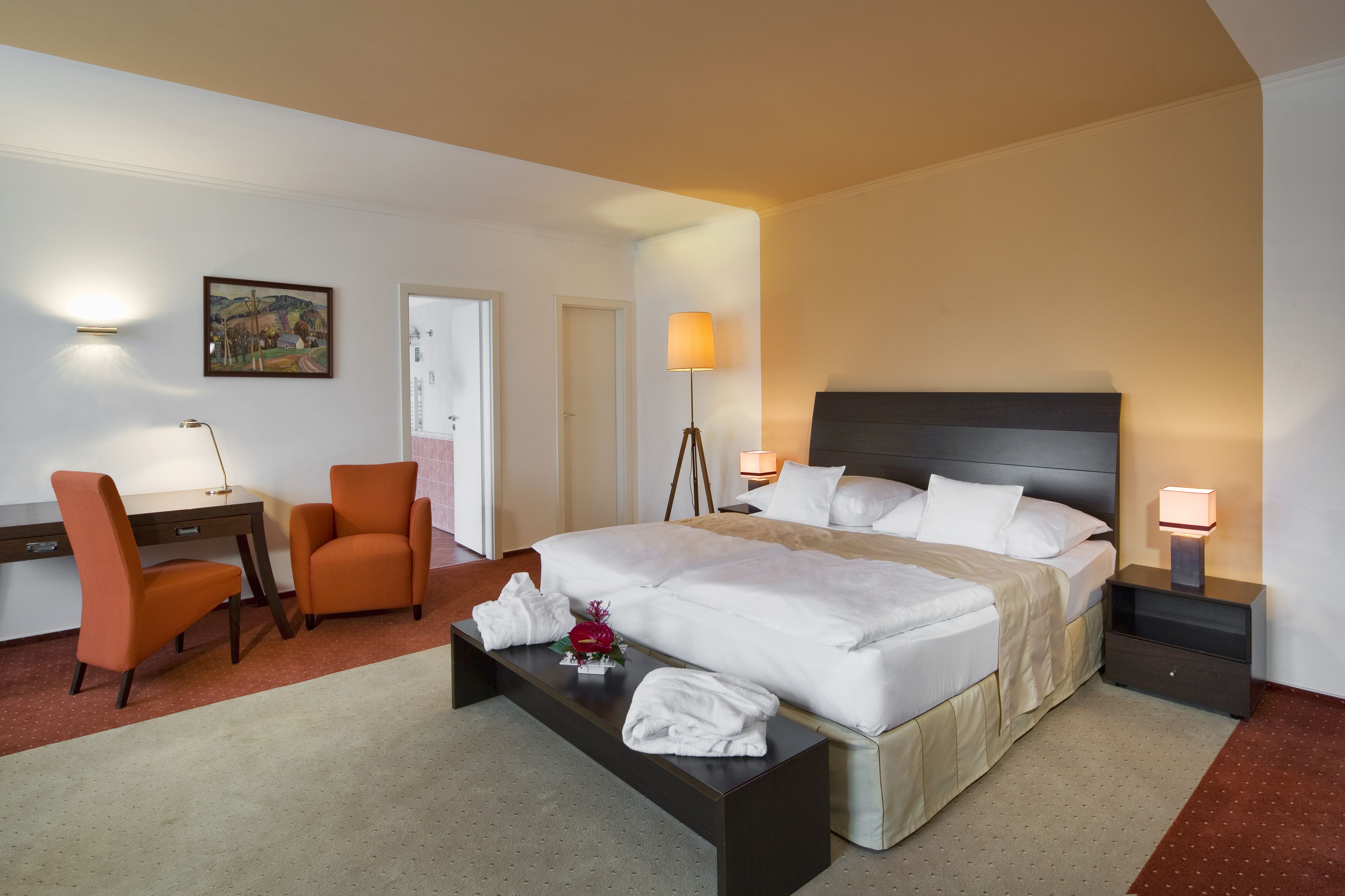 1 bedroom, hypo-allergenic bedding, in-room safe, desk