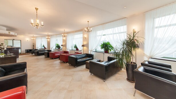 Sala de estar en el lobby