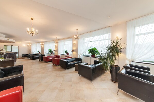 Zona de estar del vestíbulo