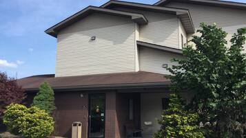 Voorkant van accommodatie