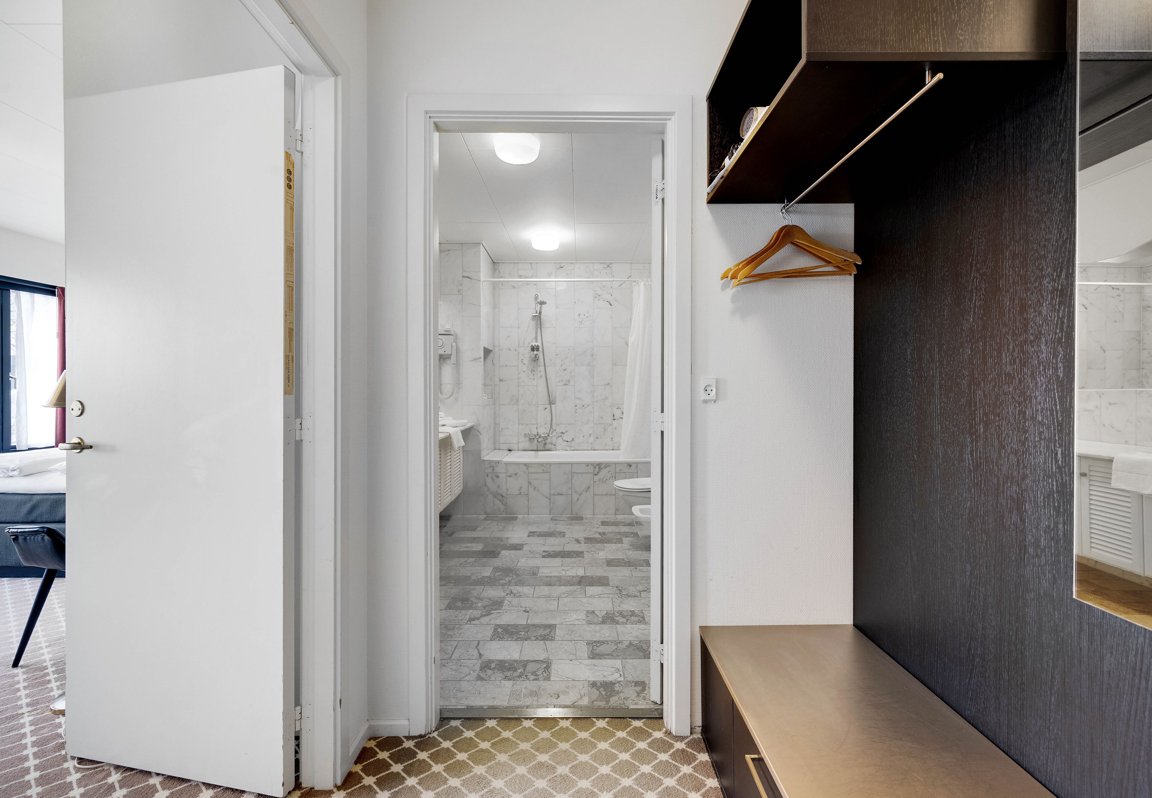 superior double room | 1 bedroom, pillow-top beds, desk, blackout curtains