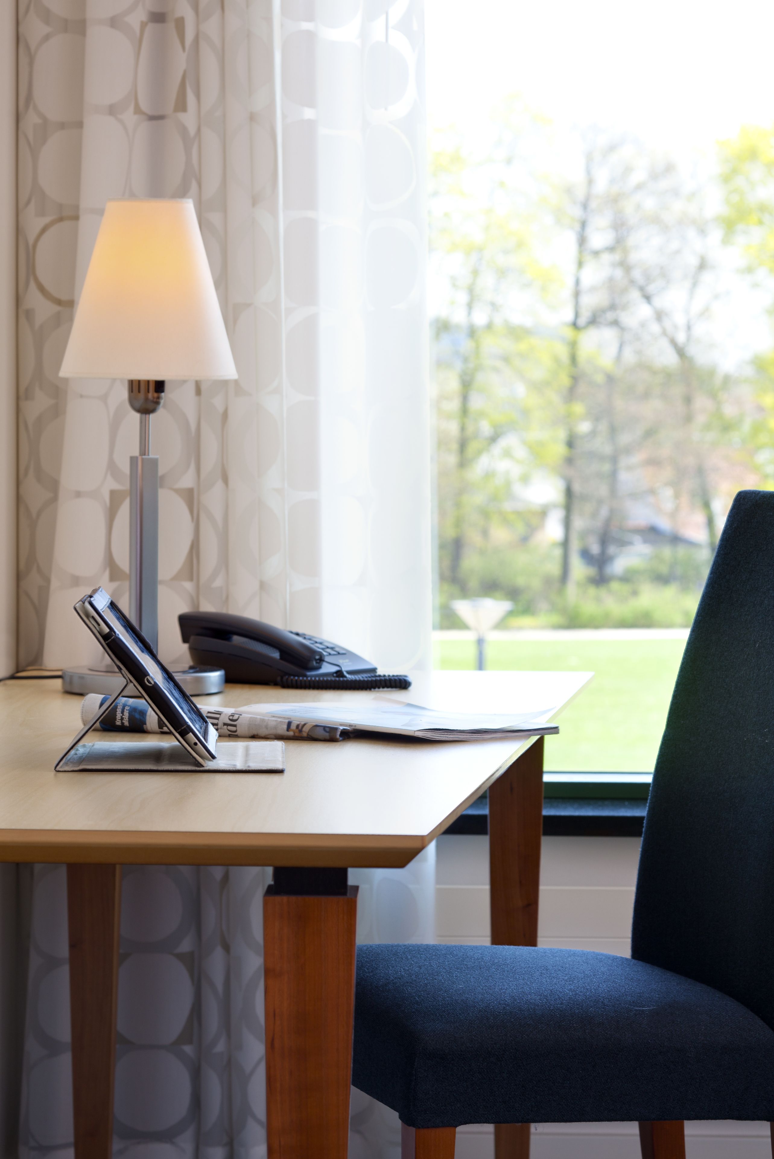 1 bedroom, down duvets, desk, blackout curtains