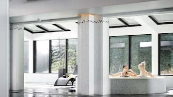 Couples treatment room(s), body treatments, body scrubs, facials