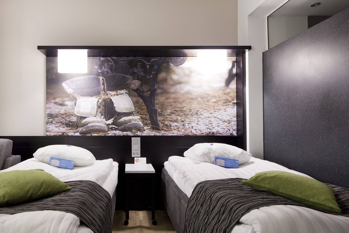 desk, blackout curtains, free cots/infant beds, free wifi