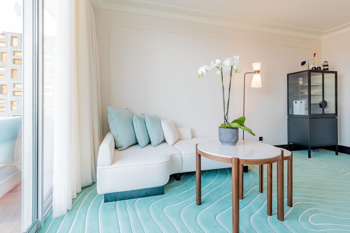 Suite, 1Â Doppelbett und Schlafsofa, Terrasse, Stadtblick