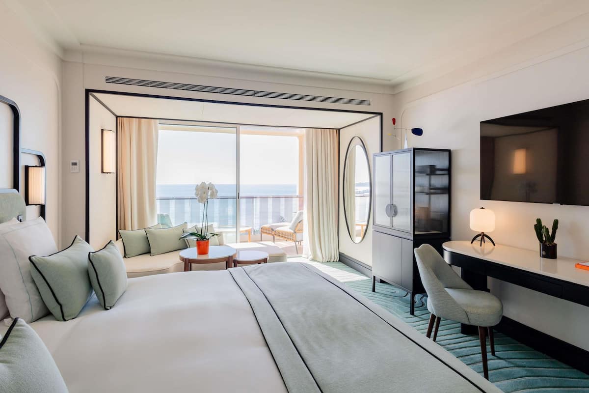 superior room, terrace, sea view (prestige) | premium bedding, minibar, in-room safe, desk