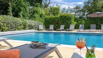 Seasonal outdoor pool