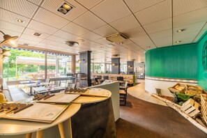 Breakfast, lunch, dinner served; French cuisine, pool views
