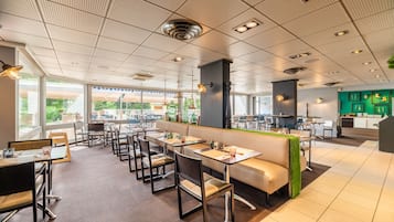 Daily buffet breakfast (EUR 18 per person)