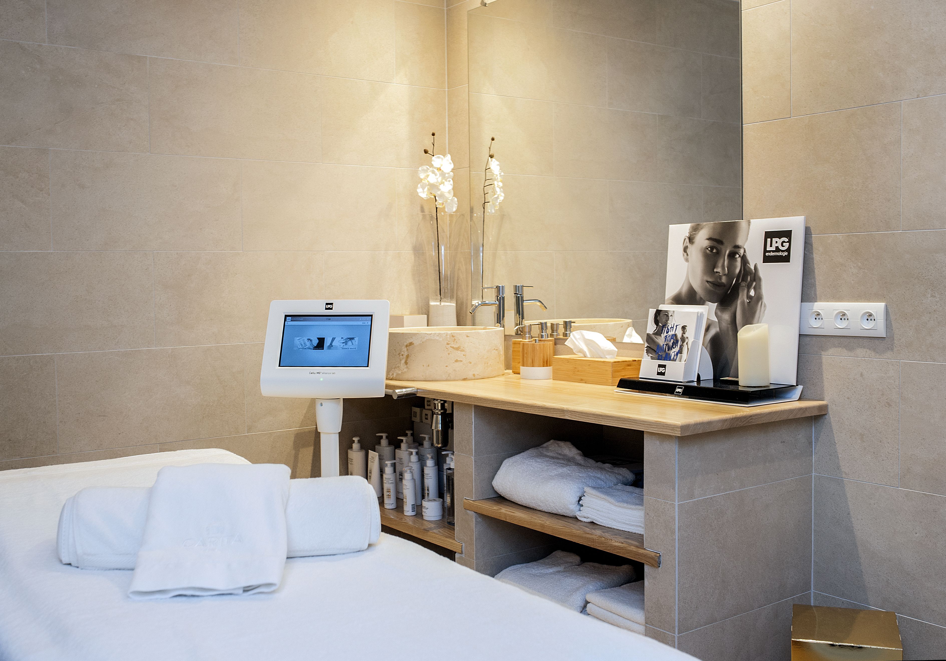 Body treatments, hydrotherapy, body wraps, body scrubs, facials