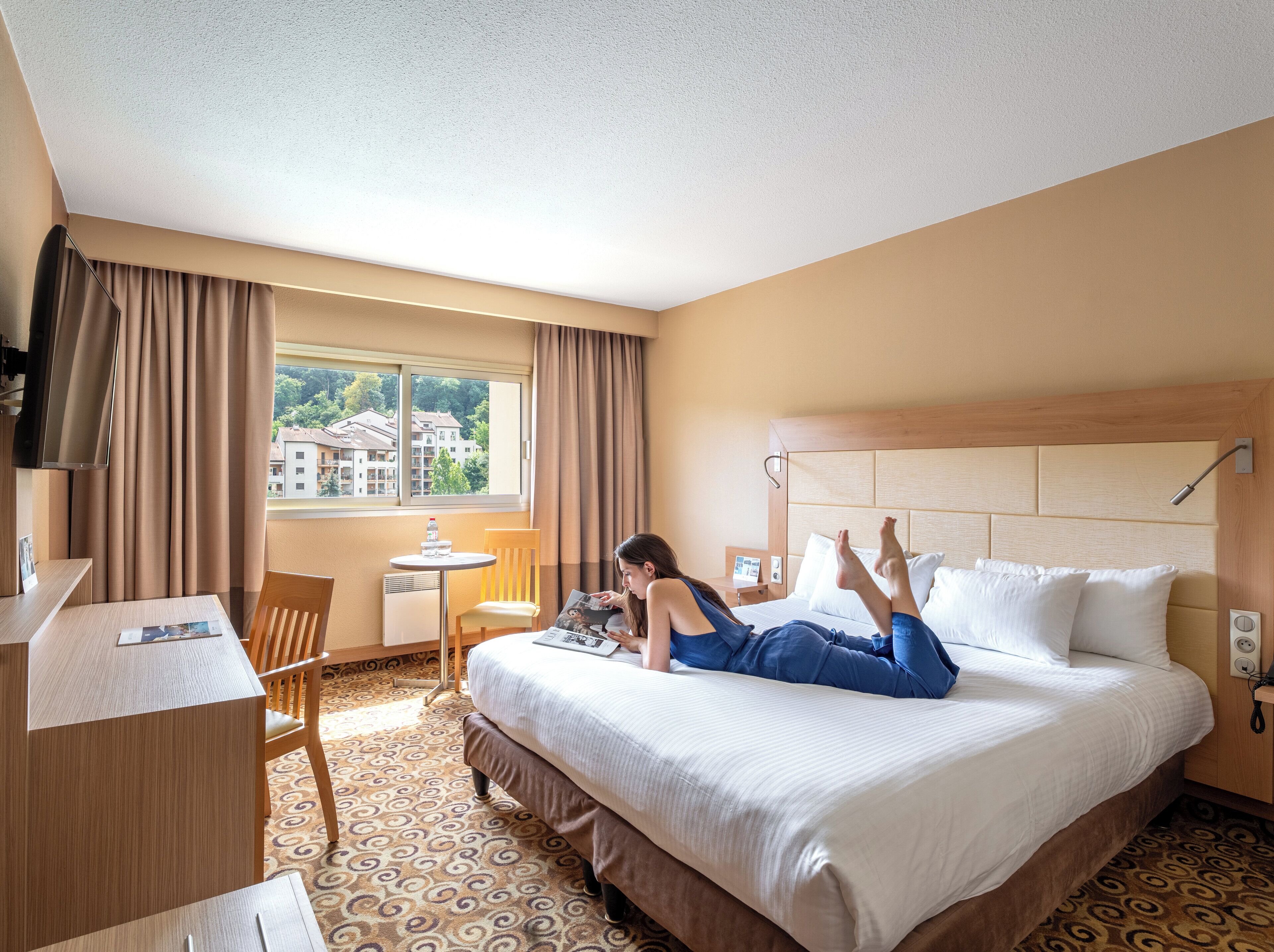 Habitación clásica doble | Caja fuerte, escritorio, sistema de insonorización y wifi gratis