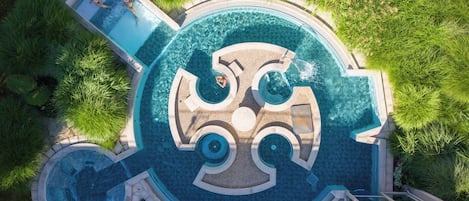 Gufubað, heitur pottur, eimbað, nudd- og heilsuherbergi, nuddþjónusta