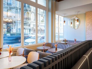 Daily buffet breakfast (EUR 22 per person)