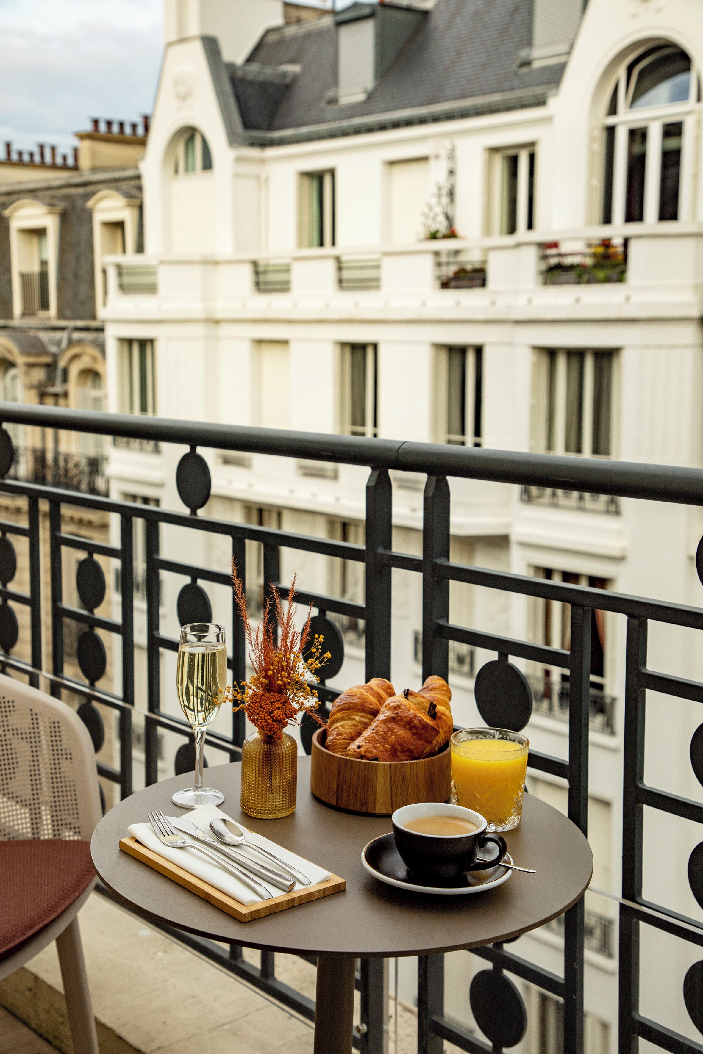 Chambre Deluxe, balcon | Vue sur la ville