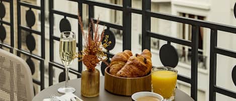 Deluxe-Zimmer, Balkon (Extra) | Ausblick vom Zimmer