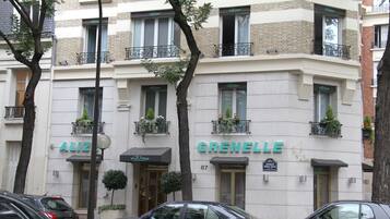 Voorkant van accommodatie