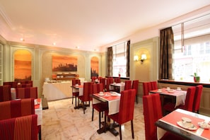 Daily buffet breakfast (EUR 12 per person)