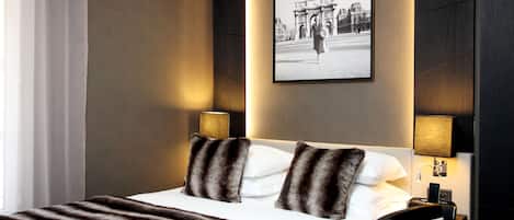 1 habitación, minibar, caja de seguridad en la habitación y escritorio