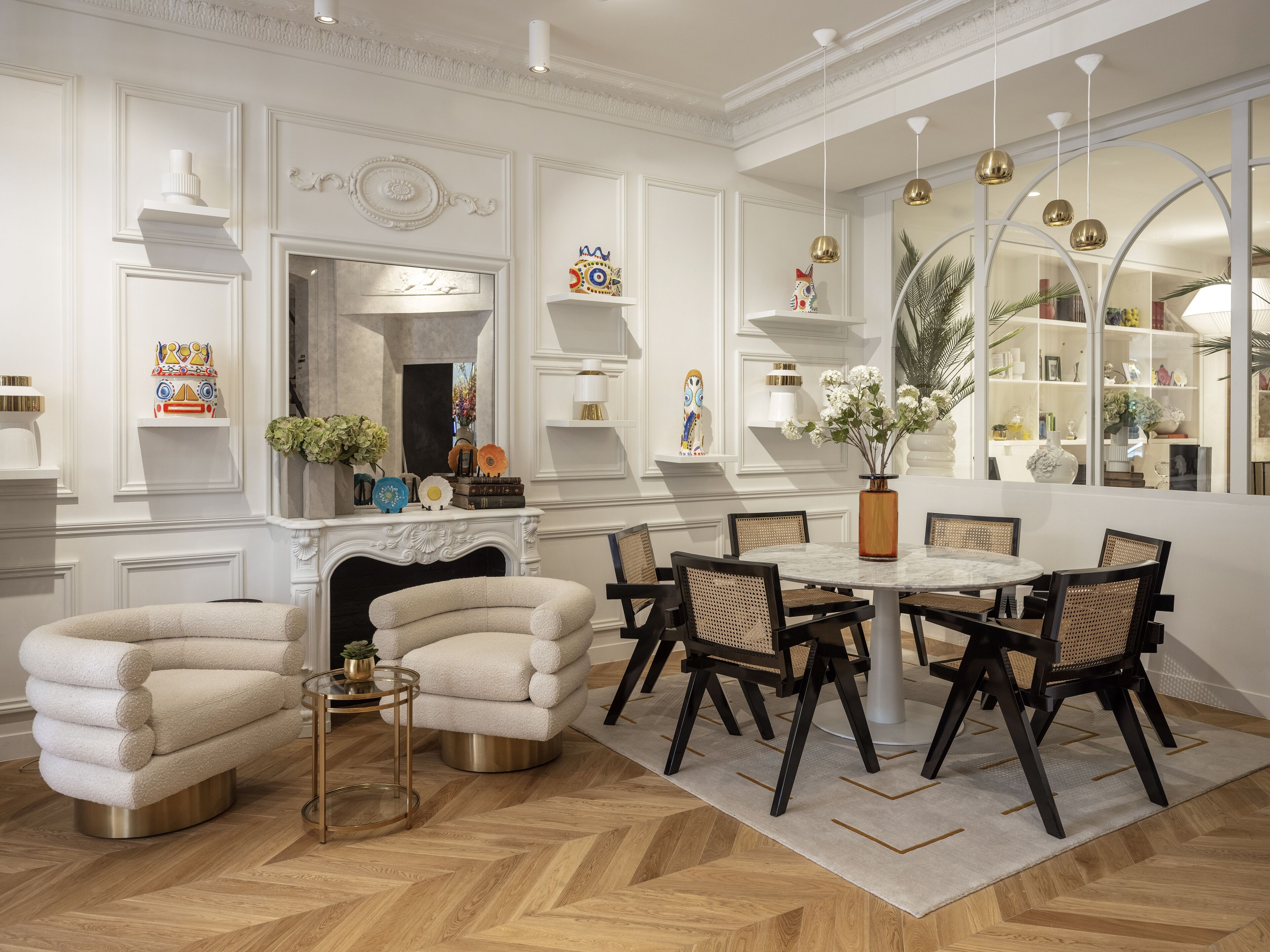 Khu tiếp khách ở sảnh