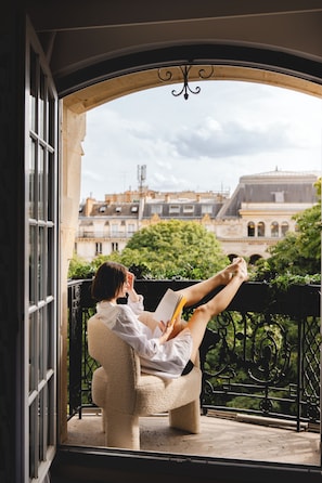 Standard Double Room, Balcony, City View (Cosy) | Premium bedding, in-room safe, desk, laptop workspace