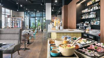 Daily buffet breakfast (EUR 16 per person)