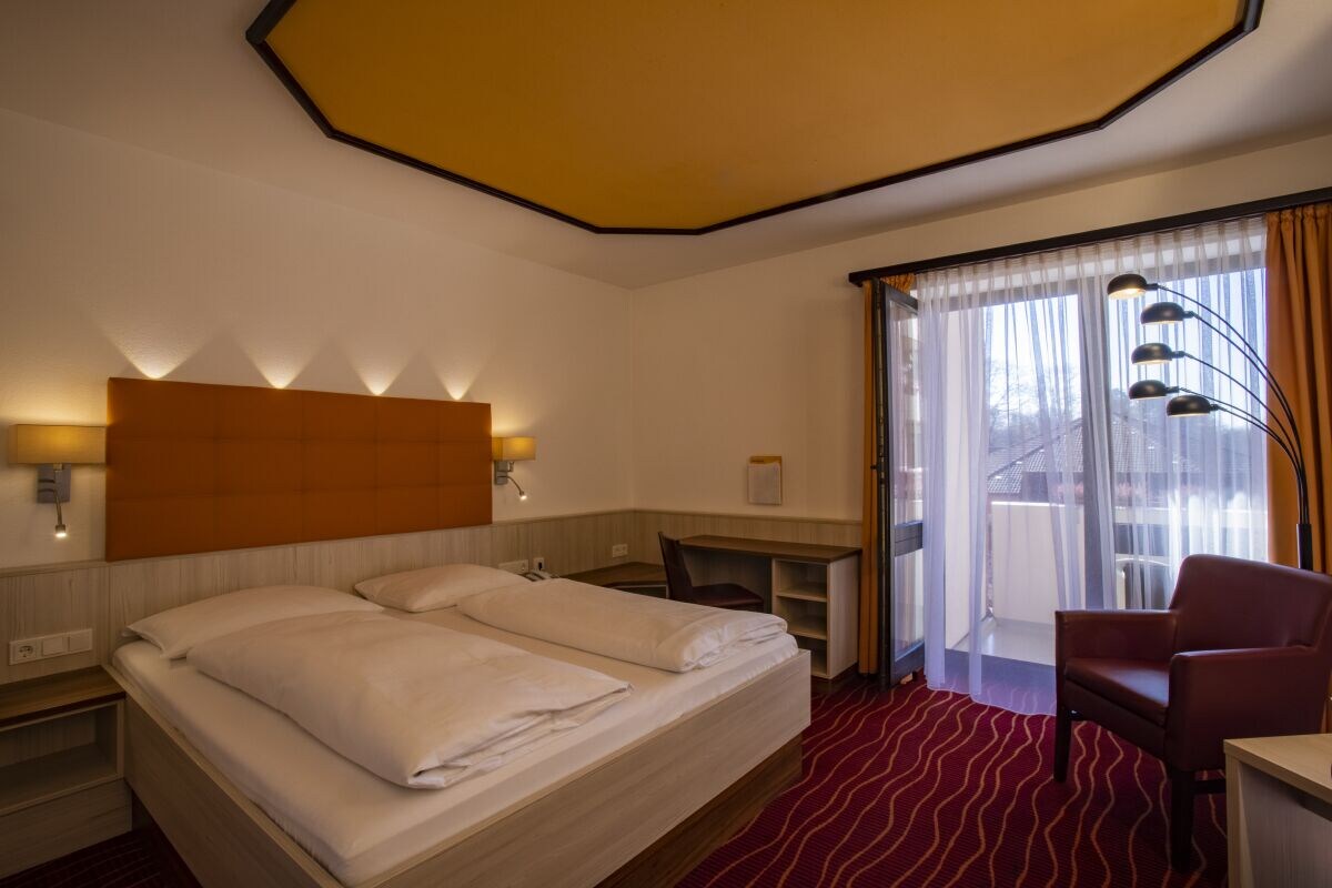 Double Room | Premium bedding, minibar, desk, cribs (surcharge)