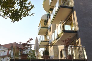 Facciata della struttura