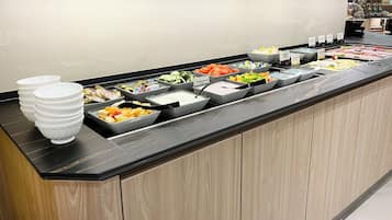 Buffet breakfast on weekends (EUR 19 per person)