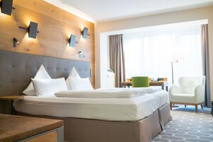 Superior Double Room | Premium bedding, desk, laptop workspace, blackout drapes