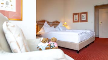 Standard Double Room | Premium bedding, desk, laptop workspace, blackout curtains