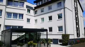 Fassade der Unterkunft