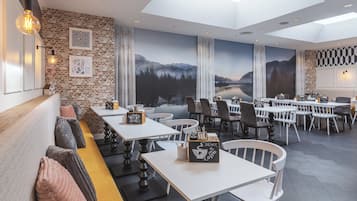 Daily buffet breakfast (EUR 17 per person)