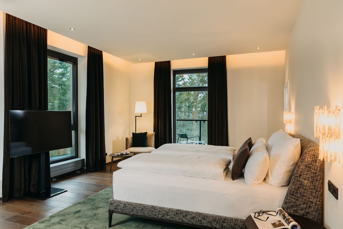 luxury suite waldblick | 1 bedroom, hypo-allergenic bedding, in-room safe, desk